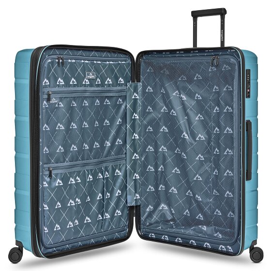 Bergpfeil Reis trolley op 4 wielen L 75 cm met uitbreidingsplooi