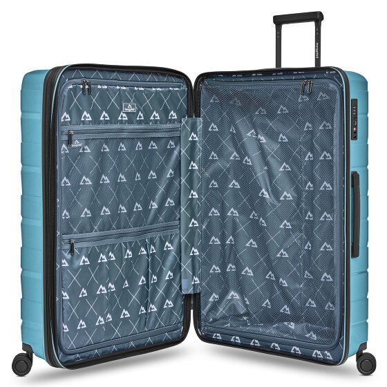 Bergpfeil Reis trolley op 4 wielen L 75 cm met uitbreidingsplooi