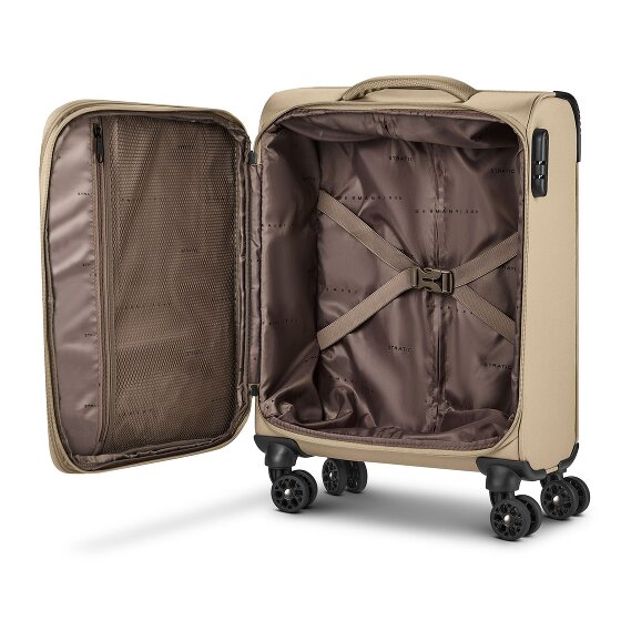 Stratic taska 4 wielen Cabinewagen S 55 cm met uitbreidingsplooi