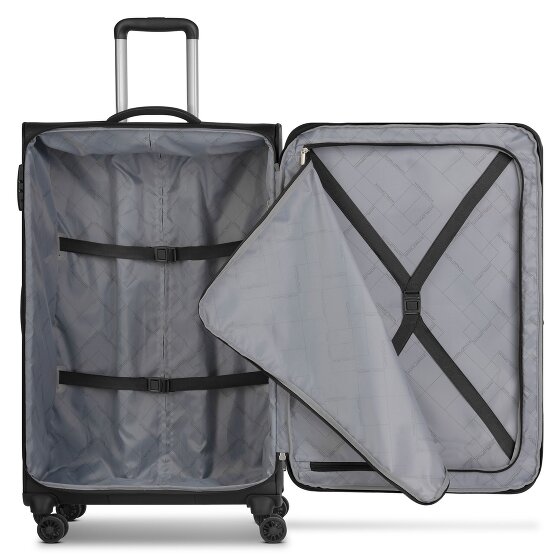 Worldpack Chicago 4 wielen Kofferset 3-delig met uitbreidingsplooi