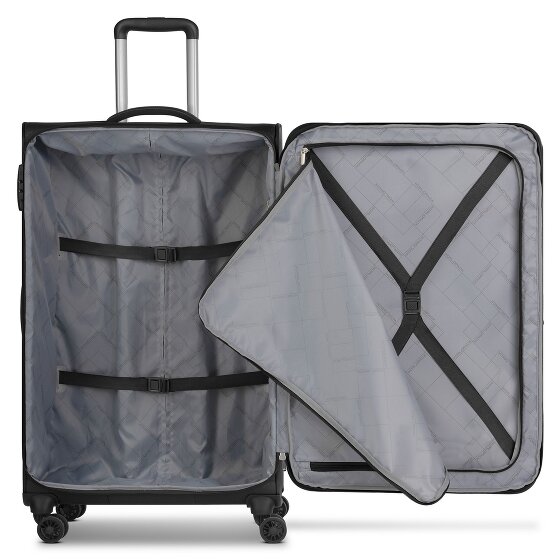 Worldpack Chicago 4 wielen Kofferset 3-delig met uitbreidingsplooi