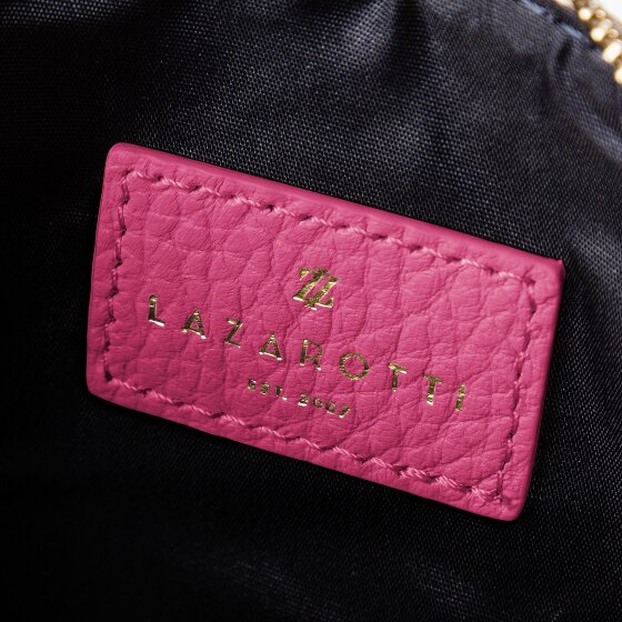 Lazarotti Bologna leeren pochette schoudertas 22 cm