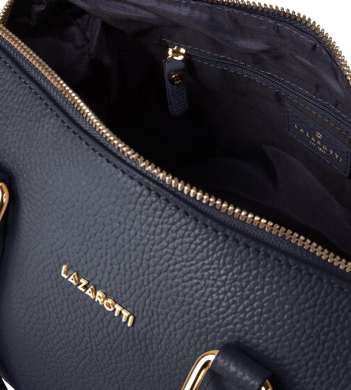 Lazarotti Bologna Leren Bowlingtas Handtas Crossbody Leer 26 cm