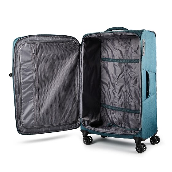 d&n Travel Line 9804 4 wielen Trolley L 78 cm met uitbreidingsplooi