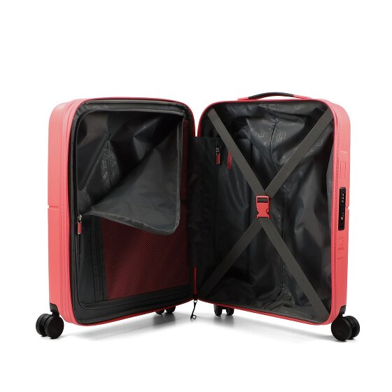 American Tourister Dashpop 4 wielen Cabinewagen 55 cm met uitbreidingsplooi
