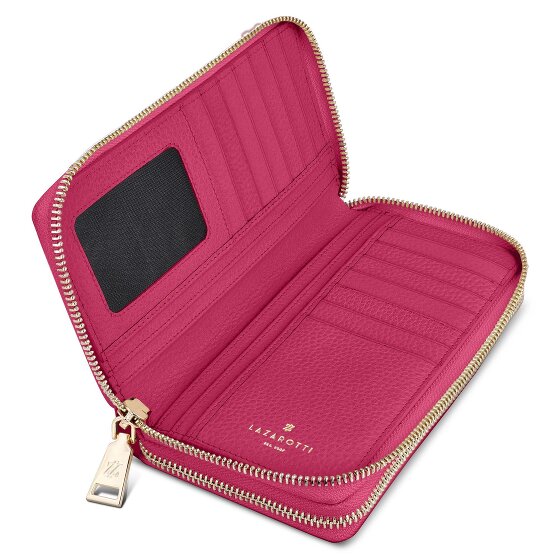 Lazarotti Bologna Leather Portemonnee RFID-bescherming Leer 20 cm