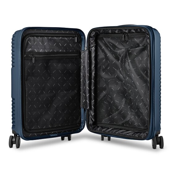 Redolz Essentials 17 2.0 4 wielen Cabinewagen 55 cm Laptopvak met uitbreidingsplooi