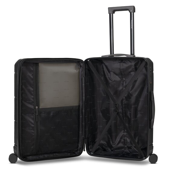 Police 4 wielen Trolley 64 cm met uitbreidingsplooi