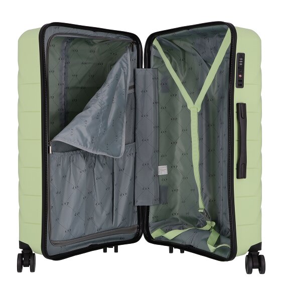d&n Travel Line 4100 4 wielen Trolley L 74 cm