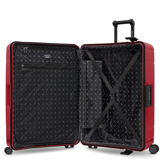 Redolz Essentials 15 kofferset met 4 wielen, M+L, met driepuntssluiting