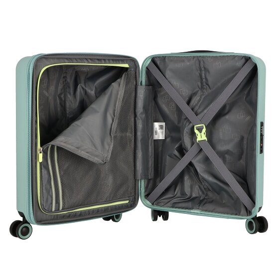 American Tourister Dynabelt 4 wielen Cabinewagen 55 cm met uitbreidingsplooi