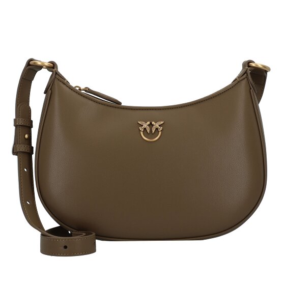 PINKO Half Moon Schoudertas Leer 26 cm