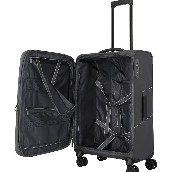 Travelite Skaii 4 wielen Kofferset 3-delig met uitbreidingsplooi