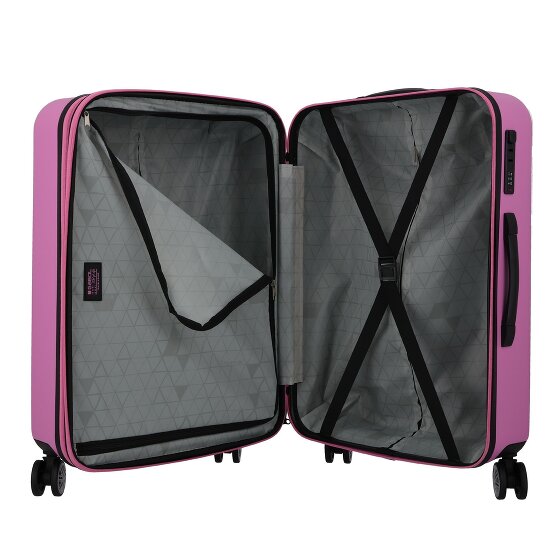 Gabol Future Plus 4 wielen Trolley 66 cm met uitbreidingsplooi