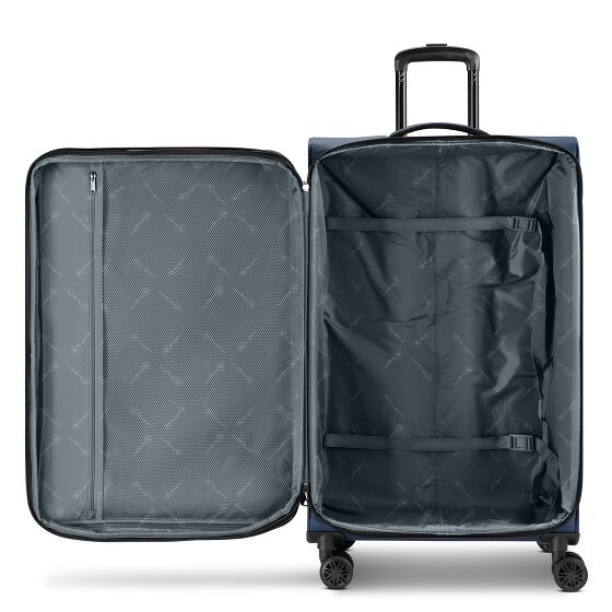 bugatti Valencia Soft 4 wielen Trolley L 75 cm met uitbreidingsplooi