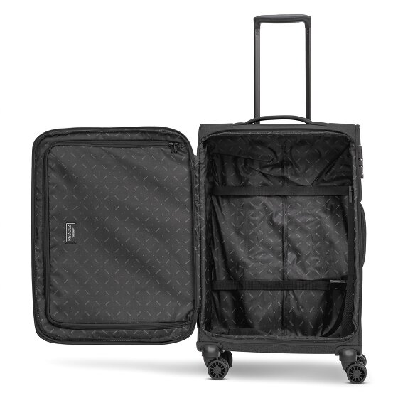 Redolz Essentials 12 THREE SET 4 wielen Kofferset 3-delig met uitbreidingsplooi