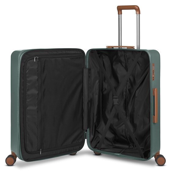 Bric's Ferrara 4 wielen Trolley M 67 cm met uitbreidingsplooi
