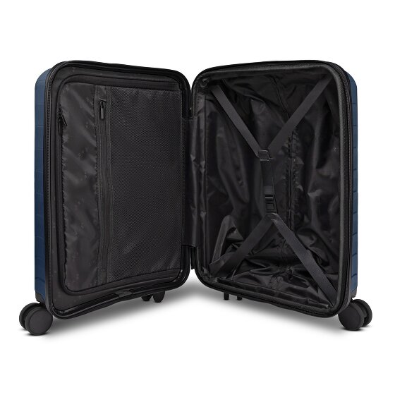 d&n Toronto 4 wielen Cabinewagen S 54 cm met uitbreidingsplooi