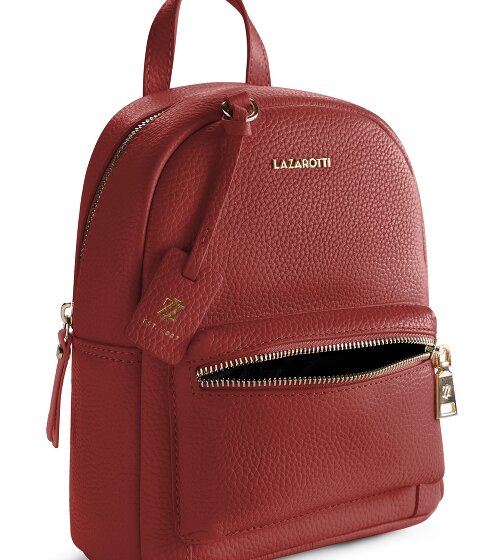 Lazarotti Bologna Leather Stad rugzak Leder 27 cm