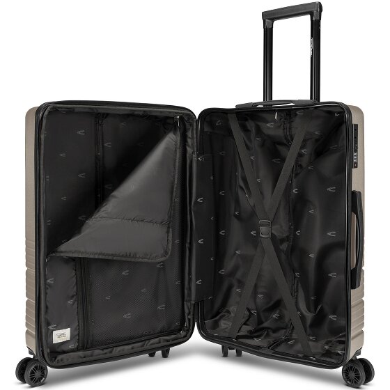 camel active Hanoi 4 wielen Trolley M 65 cm met uitbreidingsplooi