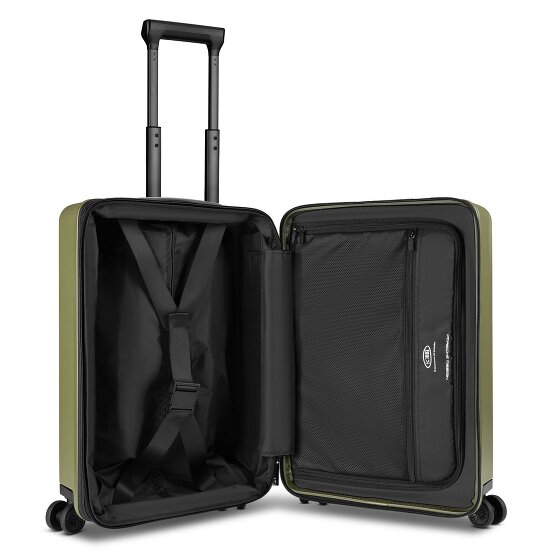 Porsche Design Voyager 3.0 4 wielen Cabinewagen S 55 cm Laptop compartiment met uitbreidingsplooi