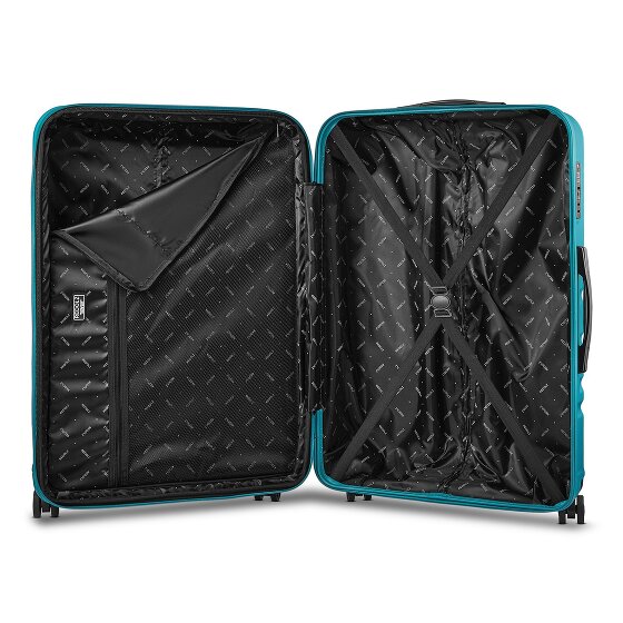 Redolz Pro ABS 4 wielen Trolley 74 cm met uitbreidingsplooi