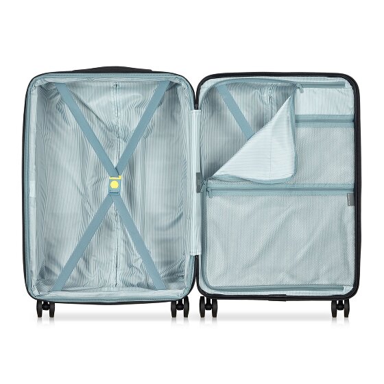 Delsey Paris Air Armour 4 wielen Kofferset 3-delig met uitbreidingsplooi