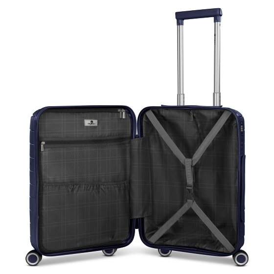 Franky London 4 wielen Cabinewagen S 55 cm met uitbreidingsplooi