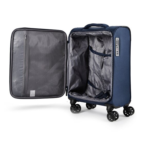 d&n Travel Line 9804 4 wielen Cabinewagen S 55 cm