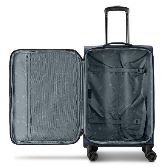 bugatti Valencia Soft 4 wielen Trolley M 65 cm met uitbreidingsplooi