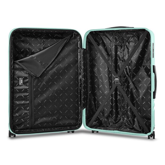 Redolz Pro ABS 4 wielen Trolley 74 cm met uitbreidingsplooi