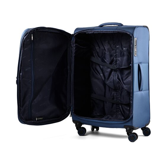 Cocoono Mauritius 4 wielen Trolley M 70 cm met uitbreidingsplooi