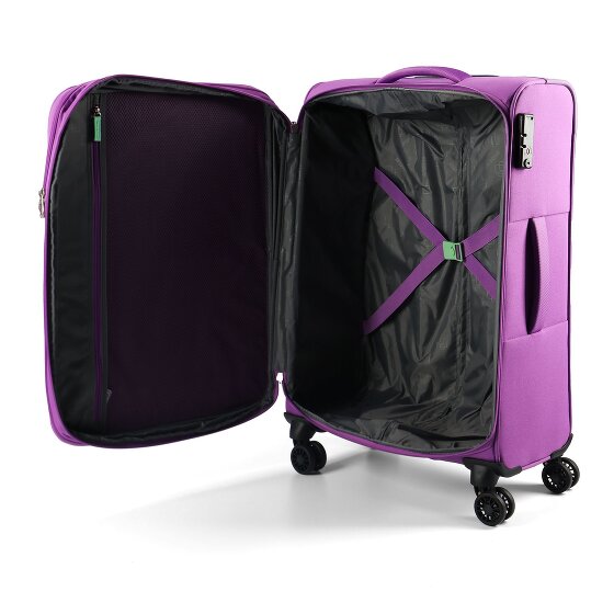 American Tourister Air Wave 4 wielen Kofferset 3-delig met uitbreidingsplooi