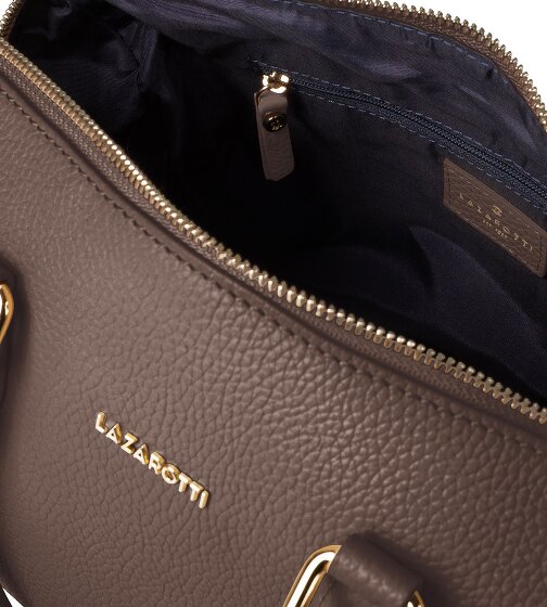 Lazarotti Bologna Leren Bowlingtas Handtas Crossbody Leer 26 cm