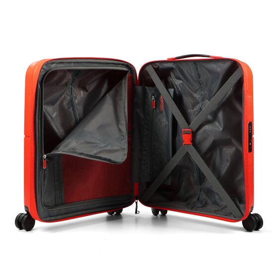 American Tourister Dashpop 4 wielen Cabinewagen 55 cm met uitbreidingsplooi