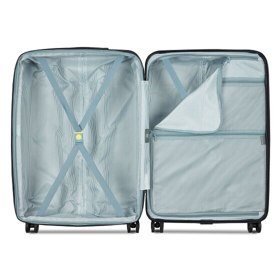 Delsey Paris Meteor 4 wielen Trolley L 78 cm met uitbreidingsplooi