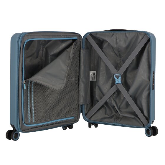 American Tourister Dynabelt 4 wielen Cabinewagen 55 cm met uitbreidingsplooi