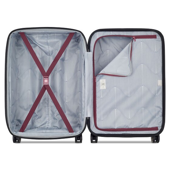 Delsey Paris Meteor 4 wielen Trolley 68 cm met uitbreidingsplooi