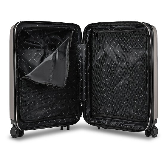 Redolz Essentials 14 kofferset 2 stuks cabine trolley met stretch vouw & beautycase