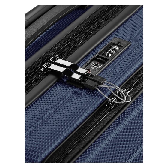 Franky Munich 4.0 4 wielen Cabinewagen 55 cm Laptopvak met uitbreidingsplooi