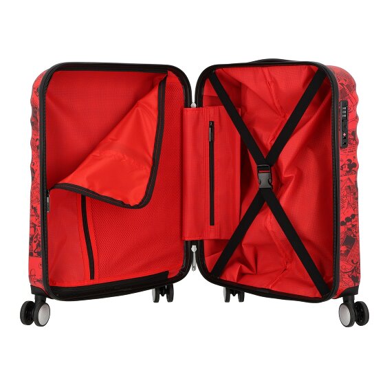 American Tourister Wavebreaker Disney 4 wielen Cabinewagen 55 cm