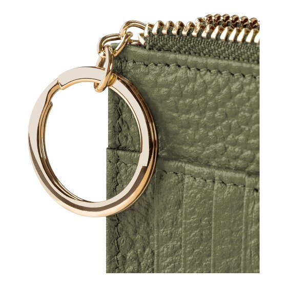 Lazarotti Bologna Leren sleutelhanger Kaarthouder leer 11,5 cm met air tag compartiment