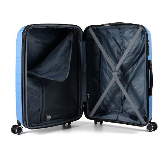 Benzi 5808 4 wielen Trolley 65 cm met uitbreidingsplooi