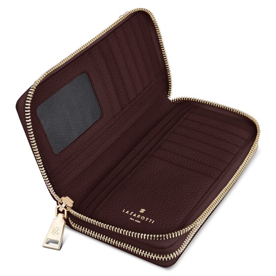 Lazarotti Bologna Leather Portemonnee RFID-bescherming Leer 20 cm