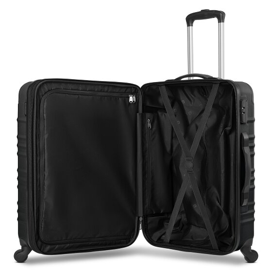 Wenger Amplar Evo 4 wielen Kofferset 3-delig met uitbreidingsplooi