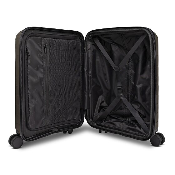 d&n Toronto 4 wielen Cabinewagen S 54 cm met uitbreidingsplooi