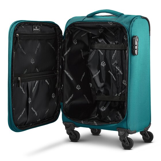 Smartbox Edition 04 4 wielen Cabinewagen 55 cm met uitbreidingsplooi