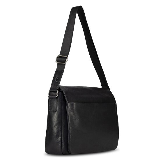 Jost Glasgow Aktentas RFID-bescherming Leder 34 cm Laptopvak