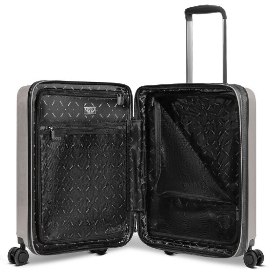 Redolz Essentials14 4-wiel kofferset Beautycase 4st met uitklapbaar laptopvak