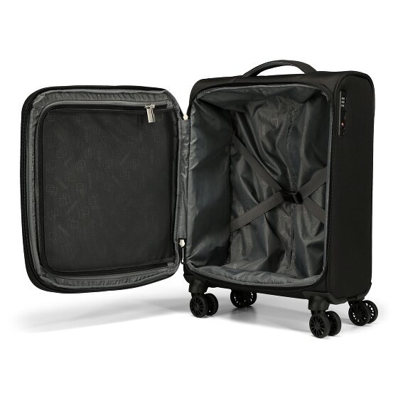 American Tourister Cloudrider 4 wielen Cabinewagen S 55 cm met uitbreidingsplooi